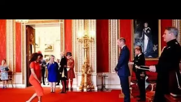 A eu un fou rire" le prince William accueille Spice Girl pour lui rendre hommage au palais de Buckin