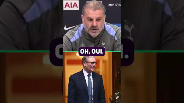 😅 Postecoglou : "Ce job est plus difficile que celui de Premier ministre !" #shorts