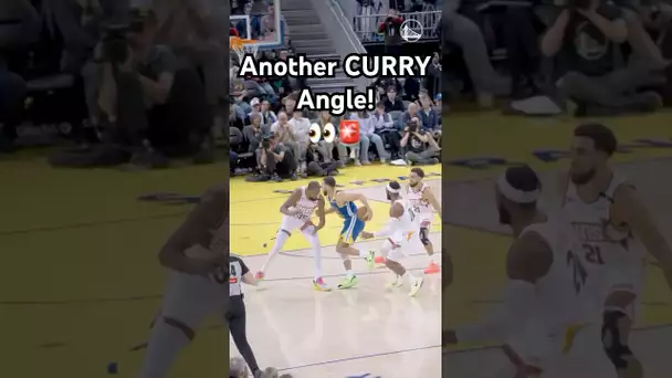 Another angle of Steph Curry’s AMAZING BUZZER BEATER! 🔥🚨|#Shorts