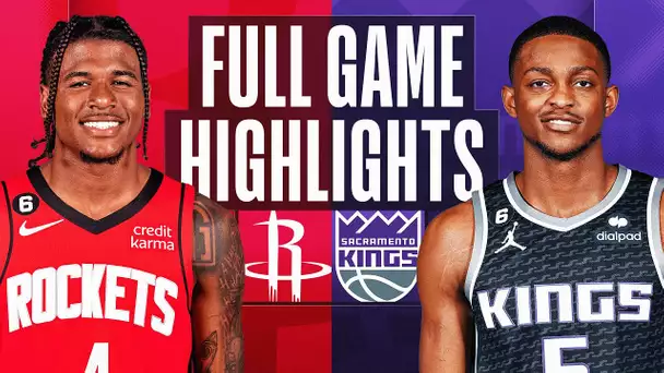 ROCKETS at KINGS | FULL GAME HIGHLIGHTS | January 13, 2023