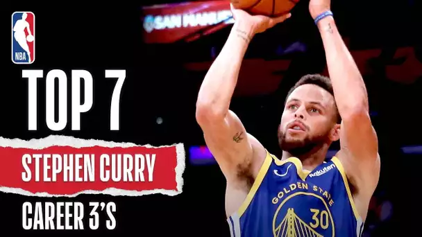 Curry's TOP 7 Career 3's | #Curry7