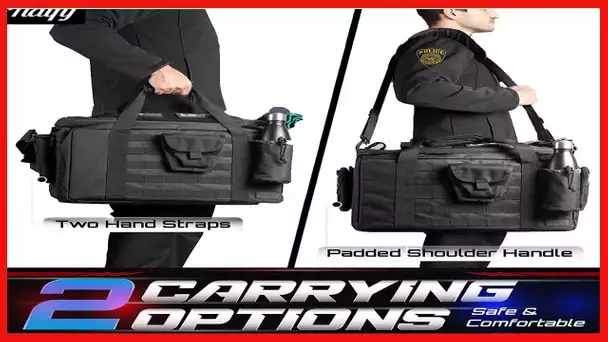 Tidify Police Gear and Equipment Bag - Law Enforcement Patrol Bag, Tear