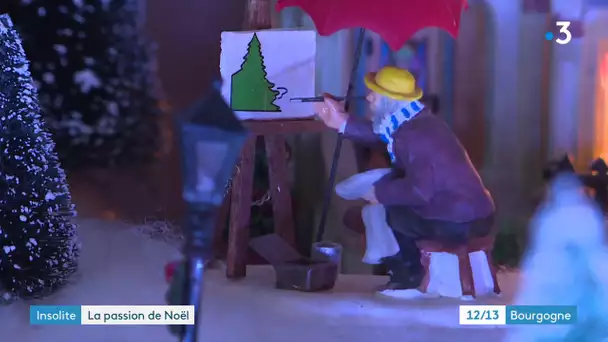 Nevers : ils ont reconstitué un univers de Noël en miniature