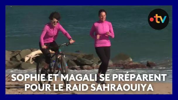 Sophie et Magali, deux varoises se préparent pour le raid Sahraouiya au Maroc