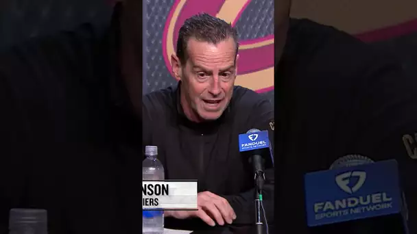 Kenny Atkinson speaks very highly about the Cavaliers!