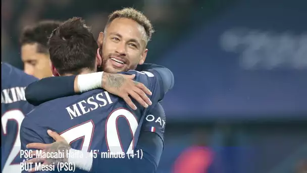 Best Of PSG 7-2 Maccabi Haifa Europe 1 Sport (25 octobre 2022)