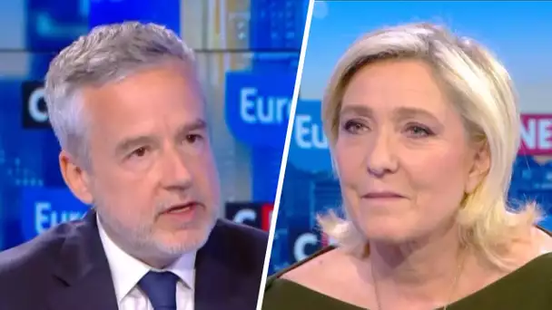 Marine Le Pen : "Il y a un effondrement moral et éthique de ceux qui nous dirigent"