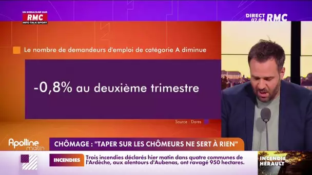 Emploi : "taper sur les chômeurs ne sert à rien"