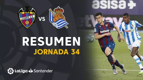 Resumen de Levante UD vs Real Sociedad (1-1)