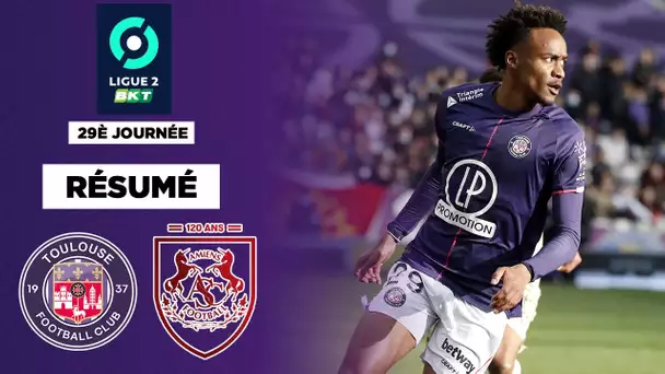 Résumé : Toulouse se défoule sur Amiens, 6-0