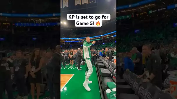 Kristaps Porzingis & The Celtics are ready to matchup with The Mavericks for game 5! 👀😤|#Shorts