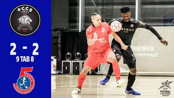 Futsal UEFA Champions League :  ACCS - Pesaro (2-2, 9 tab 8), le replay