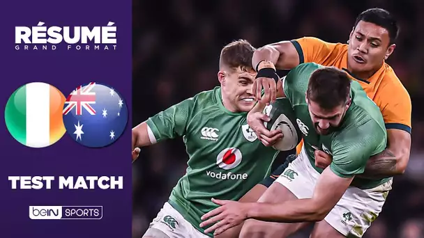 Résumé test match : L’Irlande coiffe l’Australie au bout du suspense !