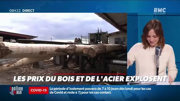 Pourquoi les prix du bois et de l'acier explosent