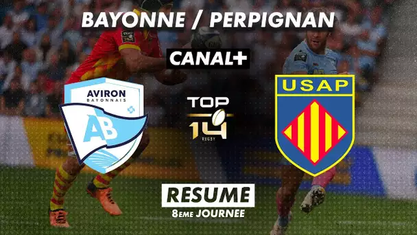 Le résumé de Bayonne / Perpignan - TOP 14 - 8ème journée