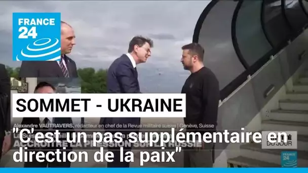 Sommet pour la paix en Ukraine : "On attend pas des résultats définitifs, mais c’est un premier pas"