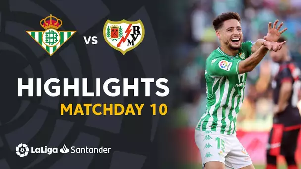 Resumen de Real Betis vs Rayo Vallecano (3-2)