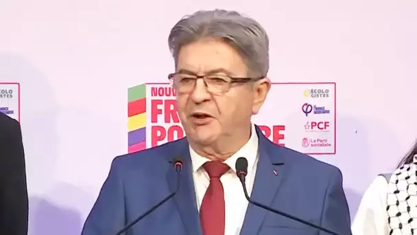 La déclaration de Jean-Luc Mélenchon : "Pas une seule voix au Rassemblement national"