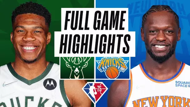 BUCKS at KNICKS | FULL GAME HIGHLIGHTS | November 10, 2021