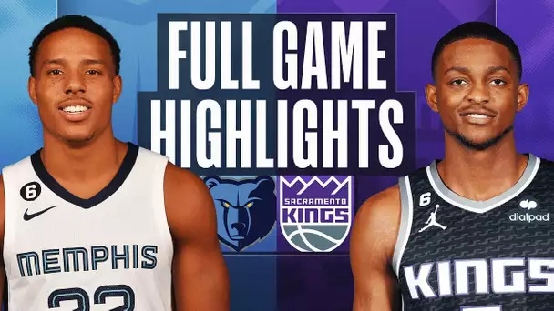 GRIZZLIES at KINGS | FULL GAME HIGHLIGHTS | January 23, 2023