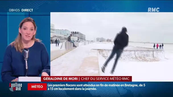 Neige et températures glaciales en Île-de-France la nuit prochaine