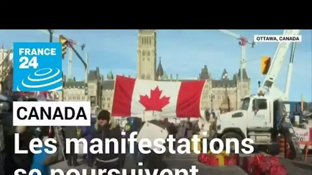 Canada : le pont Ambassador évacué mais Ottawa toujours paralysée par les manifestants