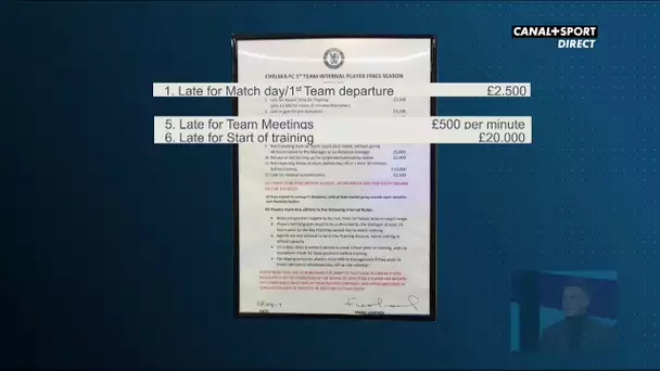 Premier League - On ne rigole pas avec la discipline à Chelsea