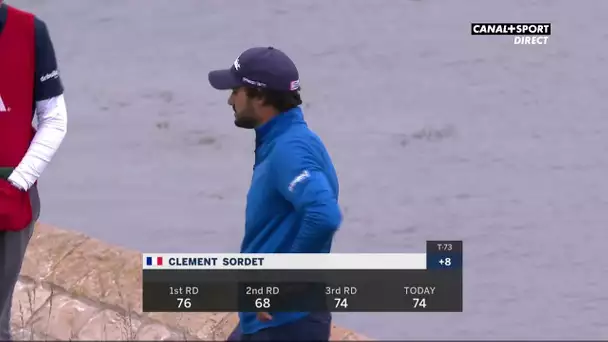 Dernier trou et dernier putt pour Clément Sordet