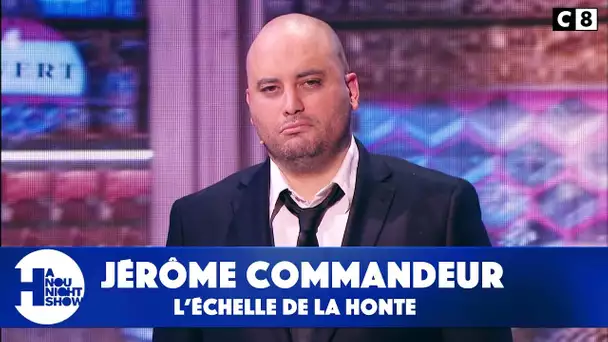 Jérôme Commandeur passe sur l'échelle de la honte dans Hanounight Show