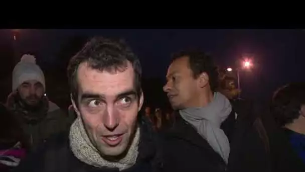 Ambiance surréaliste au Lycée Basch à Rennes ce 5 février pour le passage d'épreuves du Bac