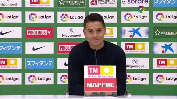 Rueda de prensa  Elche CF vs Real Sociedad