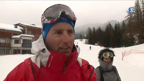 Risque d&#039;avalanches à Lanslebourg