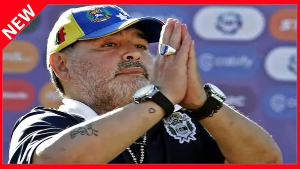 ✅  Mort de Maradona : ce message déchirant à son fils quelques heures avant le drame