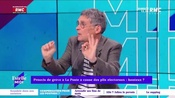 Préavis de grève à la Poste à cause des plis électoraux : honteux ? L'avis de Thierry Moreau