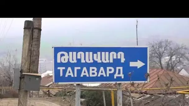 Dans le Haut-Karabakh, une frontière traverse désormais le village de Taghavard