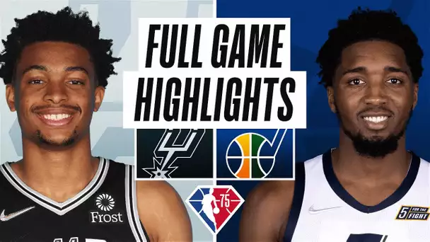 SPURS at JAZZ | FULL GAME HIGHLIGHTS | December 17, 2021