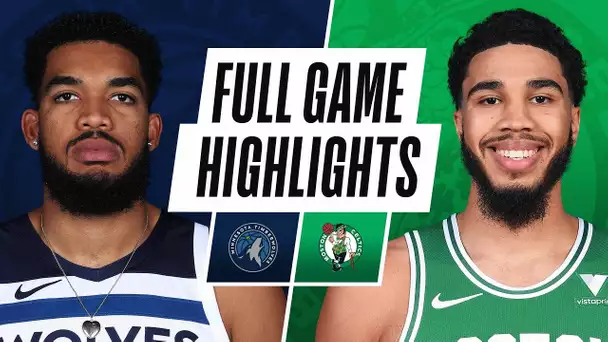 TIMBERWOLVES at CELTICS | FULL GAME HIGHLIGHTS | April 9, 2021