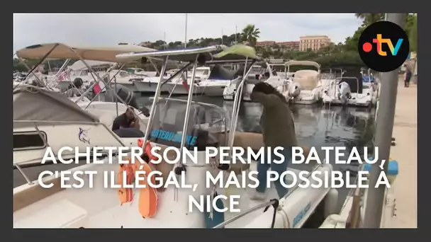 Acheter son permis bateau, c'est illégal, mais possible à Nice