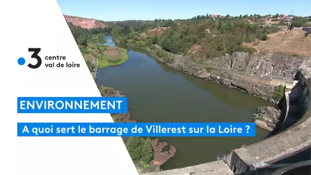 Sécheresse : Villerest, un barrage vitale pour la Loire a un niveau historiquement bas