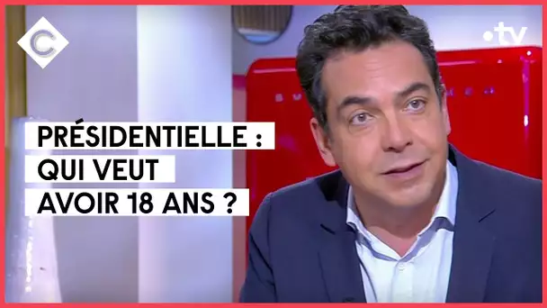 Comment les candidats « draguent » la jeunesse - C à vous - 24/01/2022