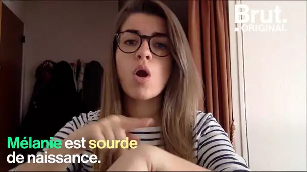 Mélanie Deaf lutte contre les clichés qui touchent les sourds