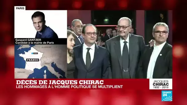 Décès de Jacques Chirac : "Il a toujours défendu Paris [...] C'est un modèle pour nous tous"