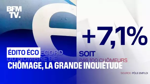 Chômage, la grande inquiétude