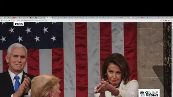 Sur Internet, Nancy Pelosi détrône Donald Trump d'une main de maître