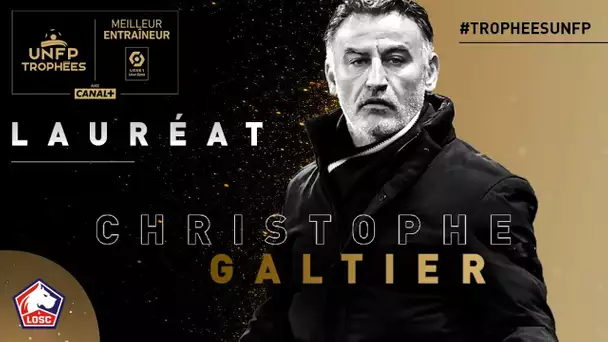 Christophe Galtier - Meilleur entraîneur de Ligue 1 Uber Eats - Trophées UNFP 2021