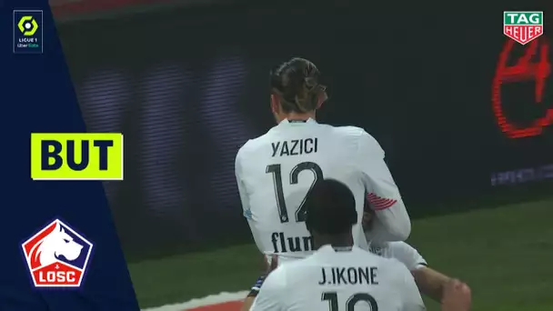 But Yusuf YAZICI (19' - LOSC LILLE) DIJON FCO - LOSC LILLE (0-2) 20/21