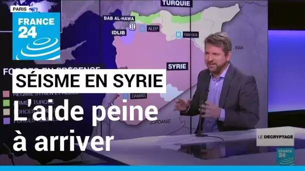 Séisme en Syrie : l'aide peine à arriver dans les régions rebelles • FRANCE 24