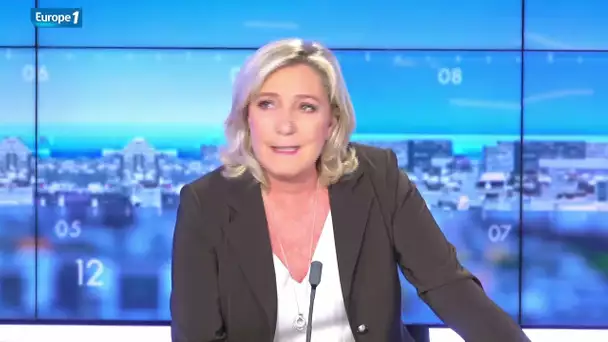 Marine Le Pen sur le chômage : "Les chiffres donnés par Macron sont faux, son bilan est mauvais"