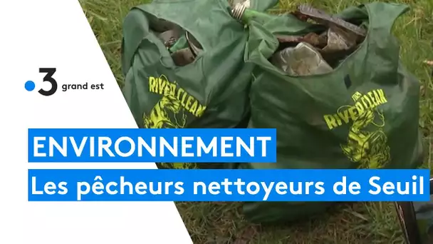 Environnement : les pêcheurs nettoyeurs de Seuil dans les Ardennes