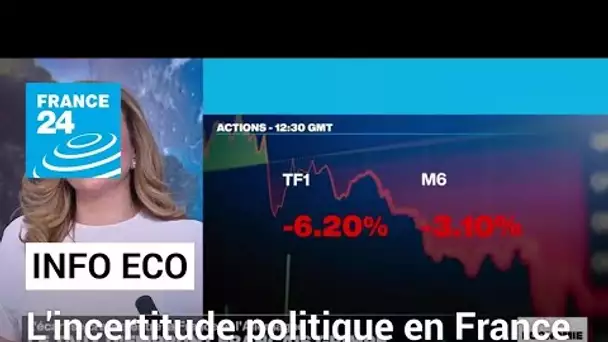 L'incertitude politique en France perturbe les marchés • FRANCE 24